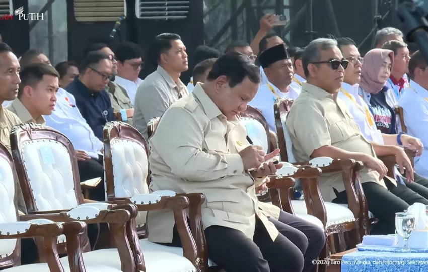 momen prabowo catat masukan buruh di may day 2026 dari ruu ketenagakerjaan hingga tarif ojol ifv vaXhtC